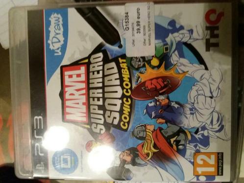 Marvel Superhero Squad Comic Combat + Tablette U Draw, Consoles de jeu & Jeux vidéo, Jeux | Sony PlayStation 3, Comme neuf, Enlèvement ou Envoi