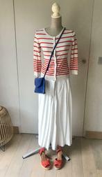 Rood/wit gestreepte cardigan van H&M, mt XS/S, H&M, Ophalen of Verzenden, Zo goed als nieuw, Maat 34 (XS) of kleiner