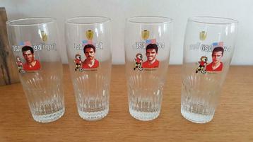 bierglazen jupiler voetbal, Enlèvement, Utilisé, Verre ou Verres, Jupiler