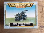 Warhammer 40k chaos space marine bike, Met verf, Gebruikt, Figuurtje(s), Ophalen of Verzenden