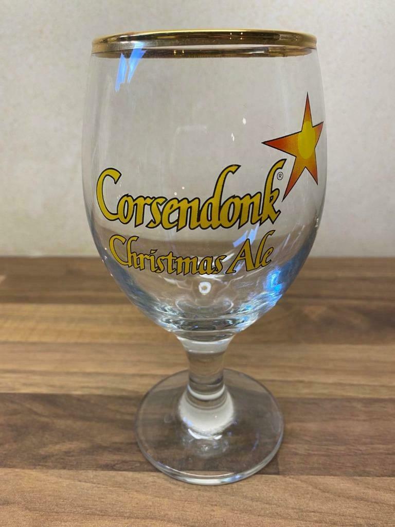 Glazen Corsendonk Christmas Ale 6 stuks, Verzamelen, Ophalen, Nieuw, Bierglas