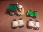 3 chariots Fisher Price + camion avec plateforme de chargeme, Enfants & Bébés, Jouets | Fisher-Price, Voiture ou Véhicule, Utilisé