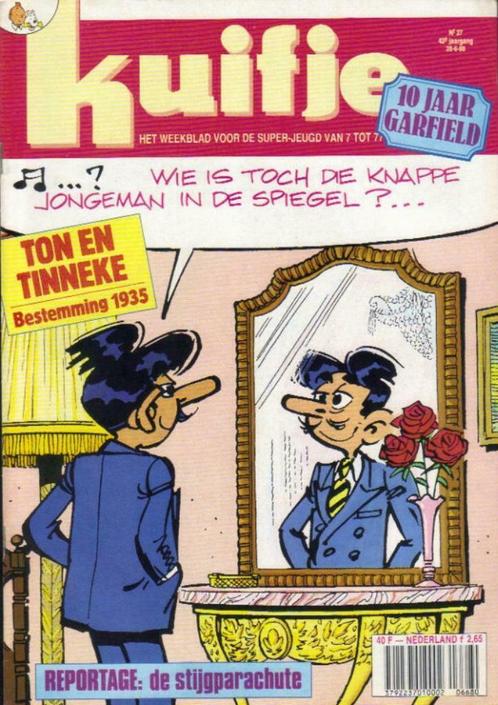 Weekblad Kuifje van 28-6-1988 , 43ste Jaargang, Nummer 27, Livres, BD | Comics, Utilisé, Plusieurs comics, Europe, Enlèvement ou Envoi