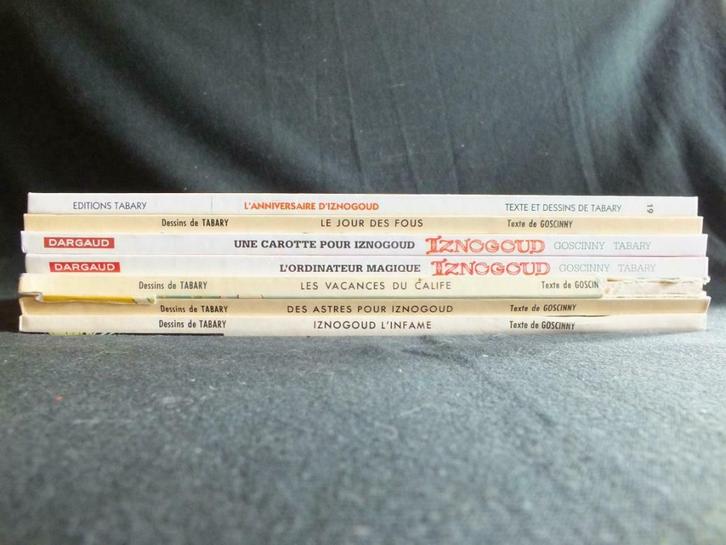 IZNOGOUD (1O ALBUMS / 5 E.O ).       EDITIONS DARGAUD, Livres, BD, Comme neuf, Plusieurs BD, Enlèvement ou Envoi