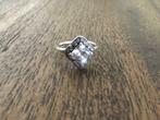 Pandora ring, massief zilver met zirkonium. Maat 54