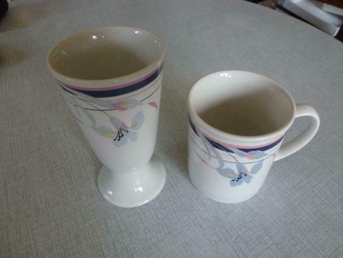 tasse et bol cidre, Huis en Inrichting, Keuken | Servies, Gebruikt, Ophalen of Verzenden