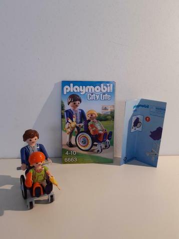 Playmobil 6663: kind in rolstoel