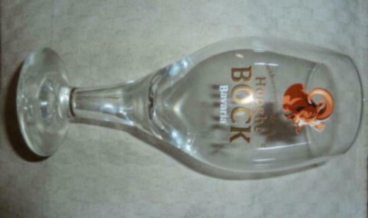 #J bier glas HOOGHE BOCK - BAVARIA Bokbier van hoge gisting, Verzamelen, Glas en Drinkglazen, Nieuw, Bierglas, Ophalen of Verzenden