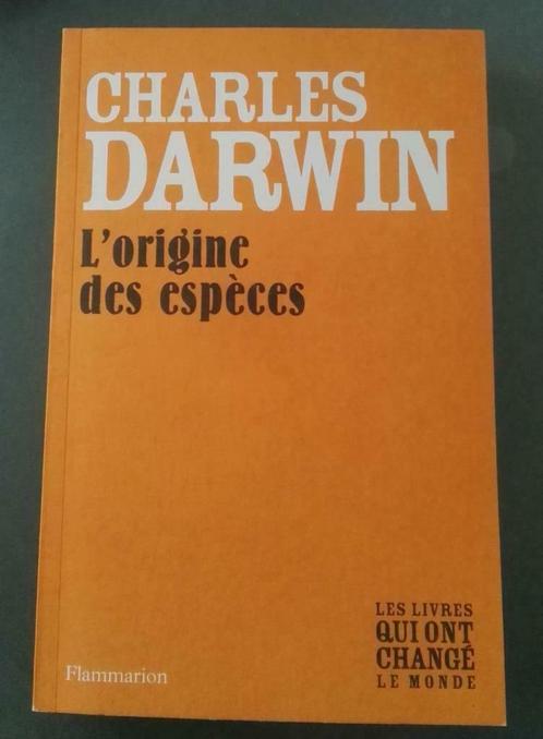 L'Origine des Espèces : Charles Darwin  : Format Poche +, Livres, Philosophie, Utilisé, Logique ou Philosophie des sciences, Enlèvement ou Envoi