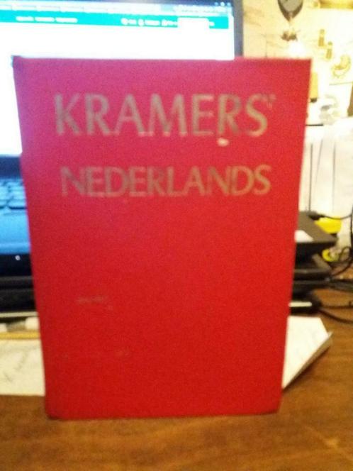 Woordenboek Nederlands (Kramers), Livres, Dictionnaires, Utilisé, Néerlandais, Kramers, Enlèvement ou Envoi