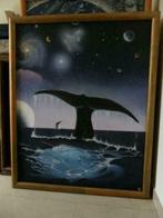 Schilderij - airbrush, Antiek en Kunst, Ophalen