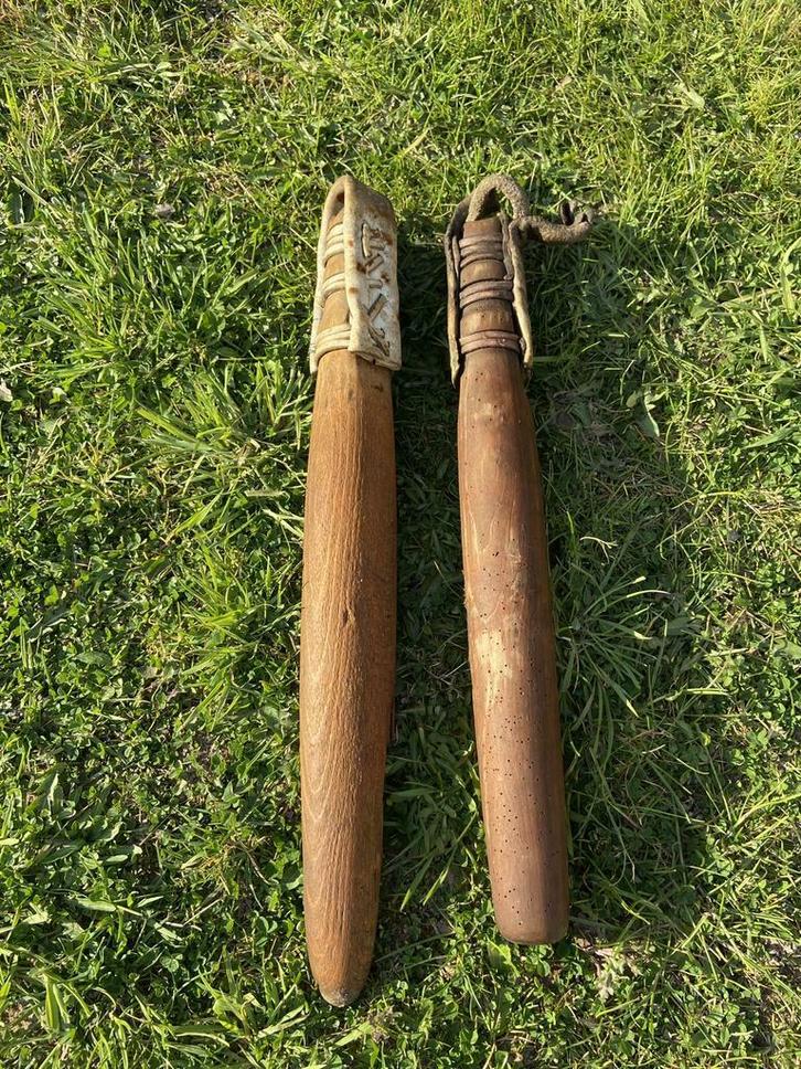 2 oude dorsvlegels, Zakelijke goederen, Landbouw | Werktuigen, Graan, Ophalen of Verzenden