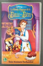 VHS " Le monde magique de la Belle et la Bête ".., Tous les âges, Utilisé, Enlèvement ou Envoi, Dessins animés et Film d'animation