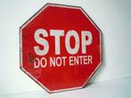 Plaque murale "Arrêtez, n'entrez pas", Antiquités & Art, Enlèvement ou Envoi