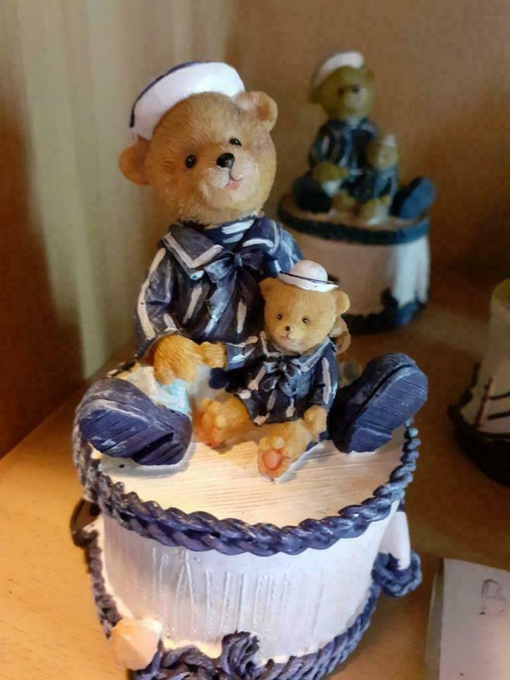 NEUVE petite bonbonnière OURS MARIN plusieurs exemplaires, Maison & Meubles, Accessoires pour la Maison | Autre, Neuf, Enlèvement ou Envoi