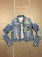 Jeansjas maat 140, Kinderen en Baby's, Ophalen of Verzenden, Zo goed als nieuw, Meisje, Jas