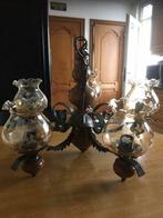 Luster, Huis en Inrichting, Ophalen, Gebruikt, Glas