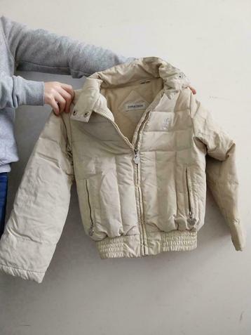 Beige winterjas, Kinderen en Baby's, Ophalen, Meisje, Zo goed als nieuw, Donaldson