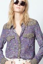 ZGAN Zadig & Voltaire multicolour blouse, Vêtements | Femmes, Blouses & Tuniques, Comme neuf, Taille 38/40 (M), Autres couleurs