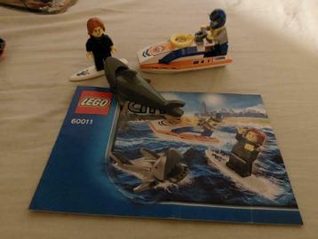 LEGO City lifeguard jetski 60011