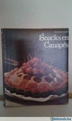 livre de cuisine Snacks et canapés, Livres, Livres de cuisine, Utilisé, Enlèvement ou Envoi