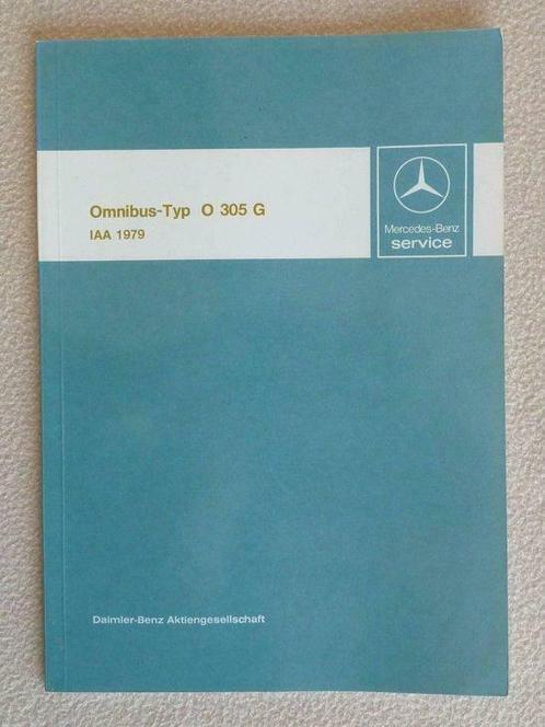 1979 IAA Mercedes-Benz Omnibus-Typ O 305 G - KD 20 200 1124, Livres, Catalogues & Dépliants, Neuf, Enlèvement ou Envoi