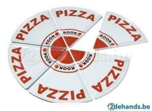 PIZZABORD 6-DELIG, Huis en Inrichting, Keuken | Servies, Nieuw, Ophalen of Verzenden