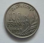 100 frank Cochet 1955 (B) - munt Frankrijk zeer goed staat, Setje, Frankrijk, Ophalen of Verzenden