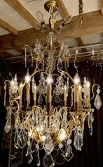 GRANDE collection de VIEUX CHANDELIERS en cristal !!!, Enlèvement