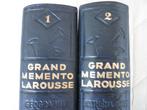 Grand memento encyclopédique Larousse 2 tomes
