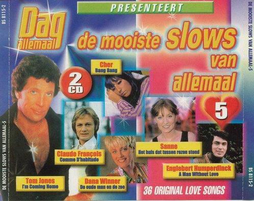 De Mooiste Slows Van Allemaal - 5, CD & DVD, CD | Compilations, Enlèvement ou Envoi