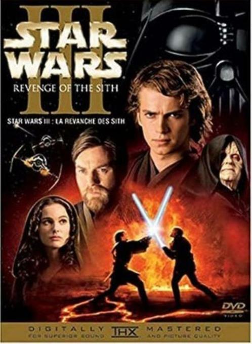 Star Wars III Revenge of the Sith, CD & DVD, DVD | Science-Fiction & Fantasy, Comme neuf, Science-Fiction, Tous les âges, Envoi