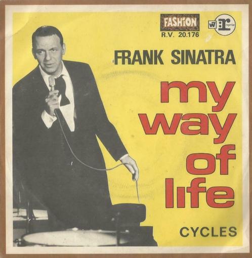 Frank Sinatra – My way of life / Cycles - Single, CD & DVD, Vinyles Singles, Single, Pop, 7 pouces, Enlèvement ou Envoi