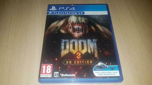 Doom 3 VR Edition, Consoles de jeu & Jeux vidéo, Jeux | Sony PlayStation 4, Enlèvement ou Envoi