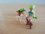 Playmobil Meisje met geitjes - 4674, Complete set, Gebruikt, Ophalen of Verzenden