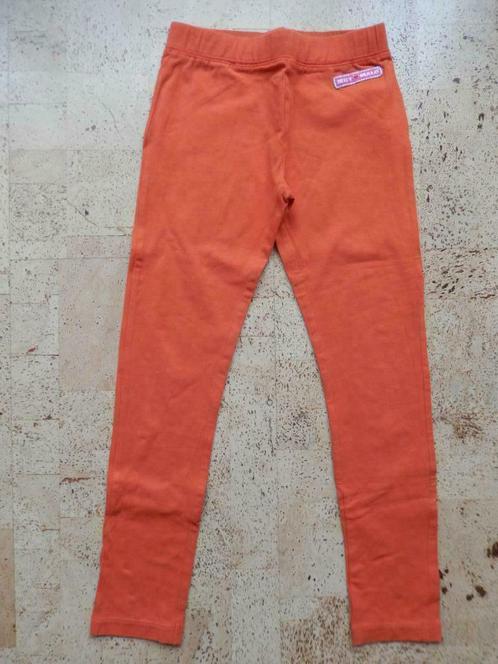 oranje calçon Muy Malo - maat 128, Kinderen en Baby's, Kinderkleding | Maat 128, Zo goed als nieuw, Meisje, Broek, Ophalen of Verzenden