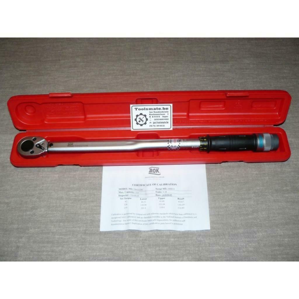 1/2" Professionele Momentsleutel 40-210 Nm GRATIS VERZENDING, Auto diversen, Autogereedschap, Nieuw, Ophalen of Verzenden