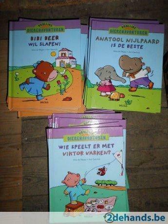 lot 27 1ste lezersboekjes deltas 'vrolijke dierenavonturen', Boeken, Kinderboeken | Kleuters, Nieuw, 4 jaar