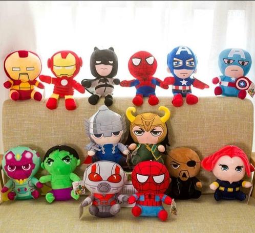 Superhelden knuffels - Spiderman Hulk Thor Loki Iron man, Kinderen en Baby's, Speelgoed | Knuffels en Pluche, Nieuw, Overige typen