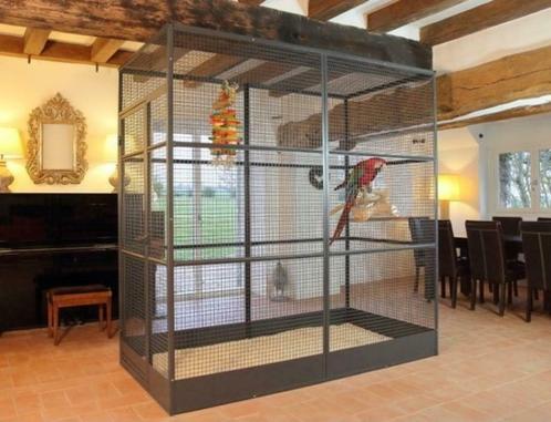 Voliere perroquet 2x1x2m cage ara amazone cacatoes XXXL, Animaux & Accessoires, Oiseaux | Cages & Volières, Neuf, Volière, Envoi