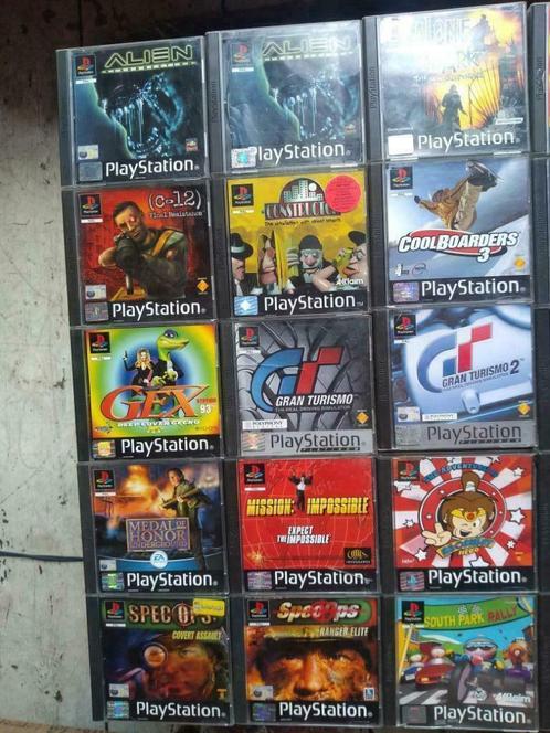 Likken Verliefd of ② Playstation 1 spelletjes games PS1 — Games | Sony PlayStation 1 — 2dehands