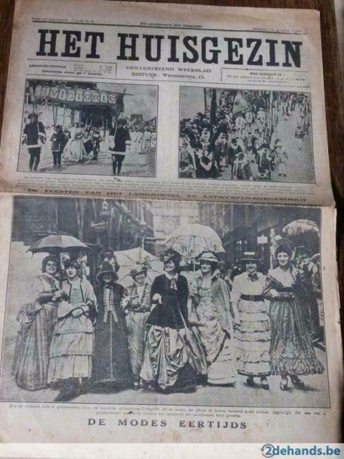 Geïllustreerd weekblad"Het huisgezin"25 aug.1929, Antiquités & Art, Antiquités | Livres & Manuscrits, Enlèvement ou Envoi