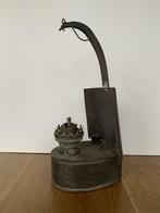 handgemaakte lantaarnlamp VINTAGE.  kerosinelamp petrol, Antiek en Kunst, Ophalen of Verzenden
