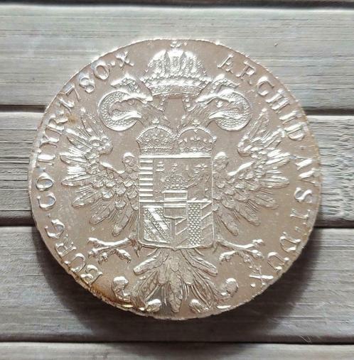 Austria/Habsburg - ‘1 Thaler - 1780’ Silver Comm. Coin, Postzegels en Munten, Munten | Europa | Niet-Euromunten, Losse munt, Oostenrijk