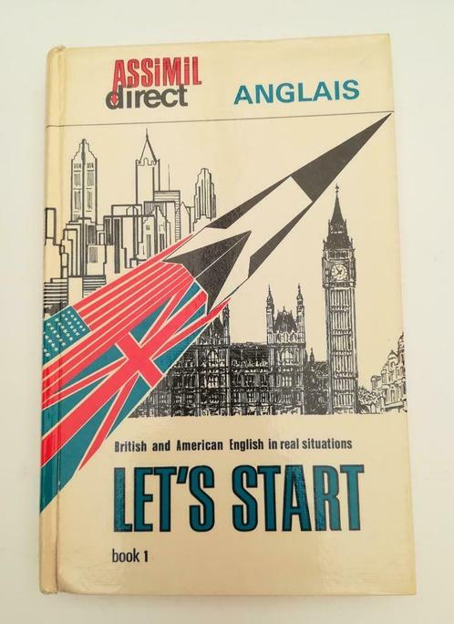 Assimil direct Anglais: Book 1 'Let's Start' (1977), Livres, Langue | Anglais, Utilisé, Non-fiction, Enlèvement ou Envoi