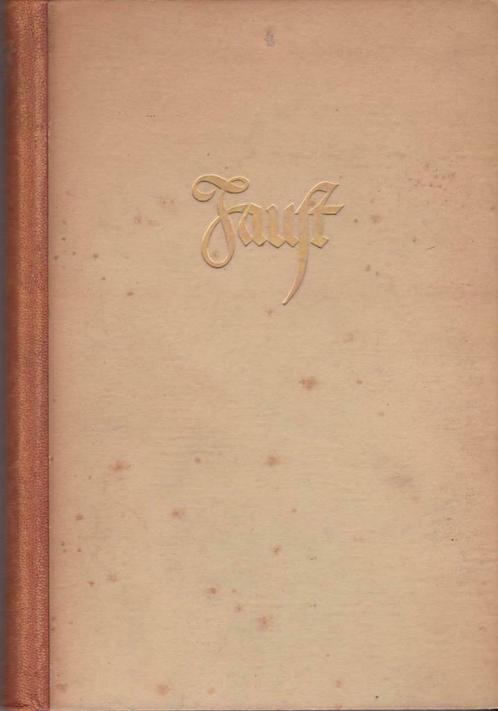 Faust eine Tragödie von Goethe. Zueignung. Vorspiel aus dem, Antiek en Kunst, Antiek | Boeken en Manuscripten, Ophalen of Verzenden