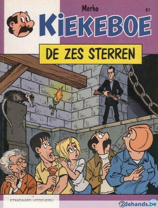 Kiekeboe:	De zes sterren(eerste druk)1994, Boeken, Stripverhalen, Gelezen