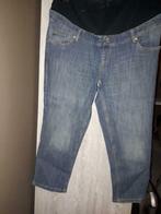 Zwangerschap jeansbroek drie kwart, extra large, Porté, Taille 46/48 (XL) ou plus grande, Pantalon ou Jeans, Enlèvement