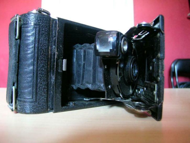 ANCIEN APPAREIL PHOTO KODAK A SOUFFLET, Audio, Tv en Foto, Fotocamera's Analoog, Gebruikt, Kodak, Ophalen of Verzenden