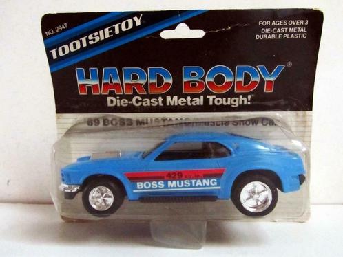 '69 Ford Boss Mustang 429 ci Tootsietoy Hard Body USA, Hobby en Vrije tijd, Modelauto's | Overige schalen, Zo goed als nieuw, Auto